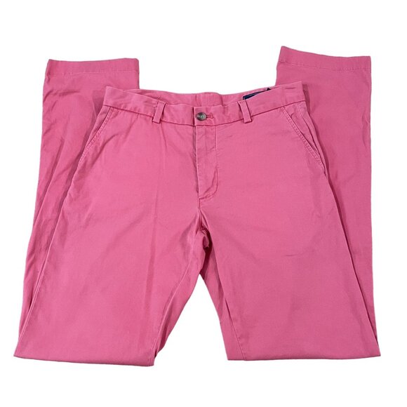 Vineyard Vines Breaker Pant Men's Size 30x34 Pink Casual Trousers - Picture 2 of 6
